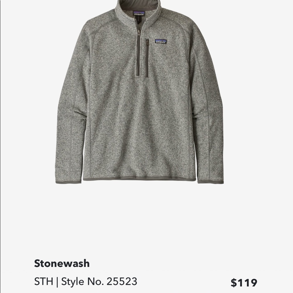 Patagonia Men's Better Sweater® 1/4-Zip Fleece